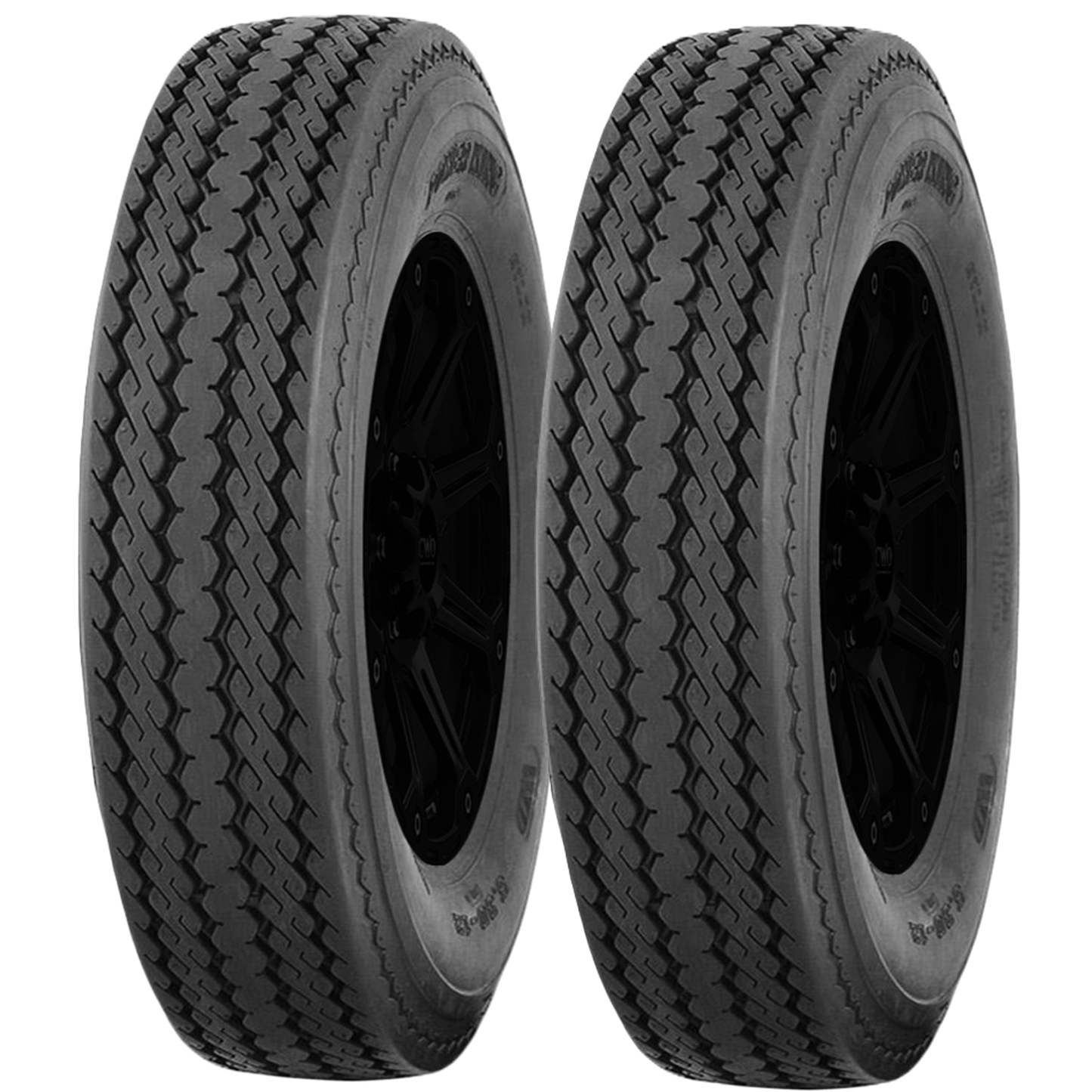 TRAILER TIRE, 480-12, 6 Ply / LRC, High-Speed Bias Ply, 2 TIRES