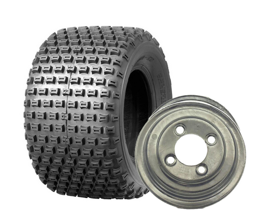 ATV SPORT Knobby Tire on 4 bolt galvanized Rim 