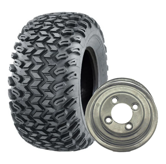 ATV SPORT Multi-Surface Tire on 4 bolt galvanized Rim 