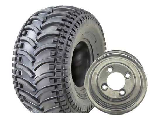 ATV SPORT Vee Lug  Tire on 4 bolt galvanized Rim 
