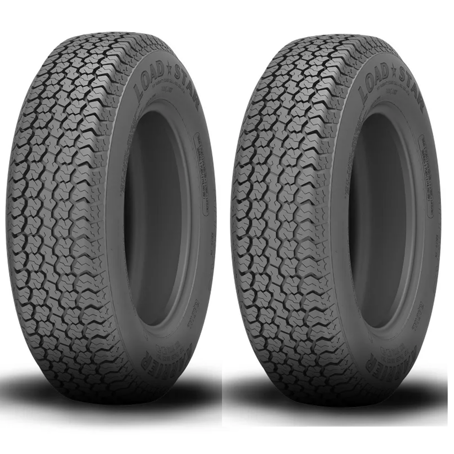 TRAILER TIRE, 7-14.5LT, 8 PR / LRD, High-Speed Bias Ply, Tubeless,  --2 TIRES--  Manuf, By  KENDA