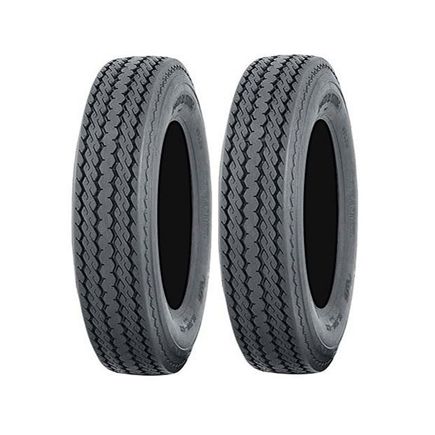 TRAILER TIRE, 5.70-8, 8 PR / LRD, High-Speed Bias Ply, Tubeless, --2 TIRES--  Manuf, By  WANDA