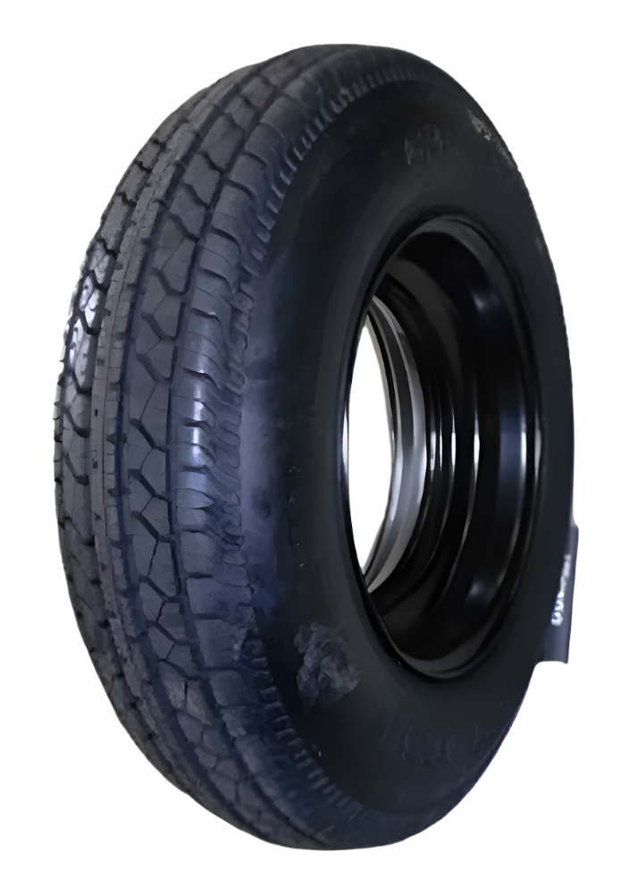 TRAILER WHEEL ASSM., 8-14.5LT LRF, KENDA BRAND, LOAD RANGE F