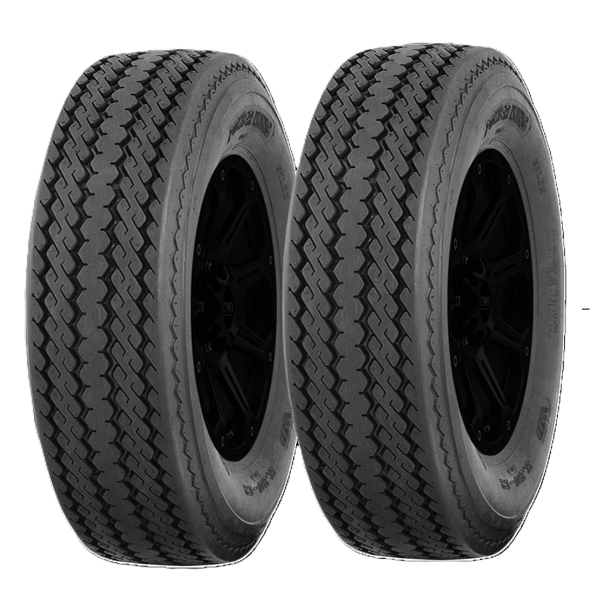 TRAILER TIRE, 530-12, 6 Ply / LRC, High-Speed Bias Ply, 2 TIRES