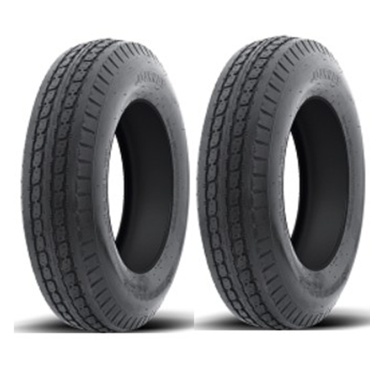 TRAILER TIRE, 450-10, 6 Ply / LRC, High-Speed Bias Ply, 2 TIRES
