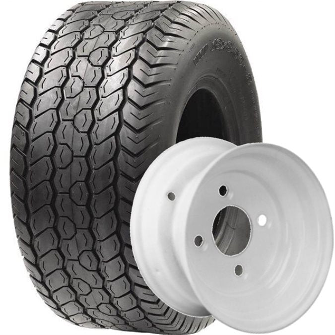 Golf Cart Golf Tread Wheel Assembly  